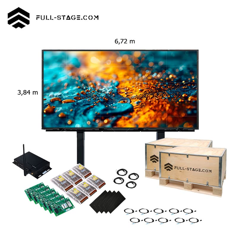 Pantalla LED Publicitaria Exterior P5 de 7x4 metros