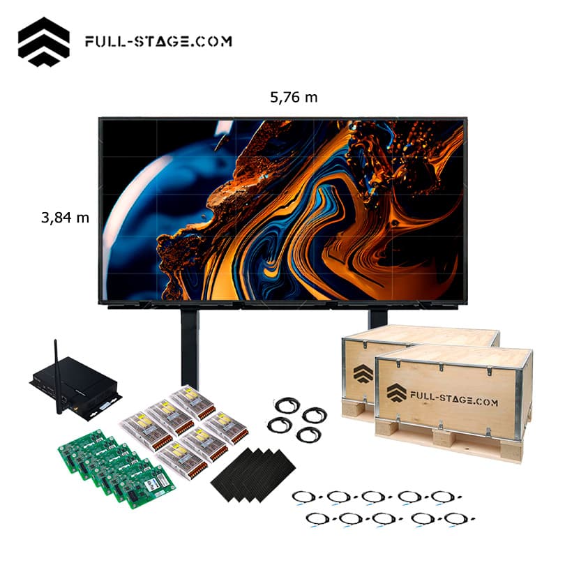 Pantalla LED Publicitaria Exterior P5 de 6x4 metros