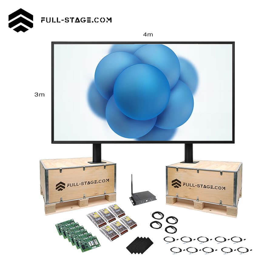 شاشة LED للإعلانات الخارجية P4 مقاس 4x3 متر - Full-Stage