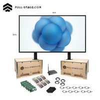 شاشة LED للإعلانات الخارجية P4 مقاس 4x3 متر - Miniatura 1