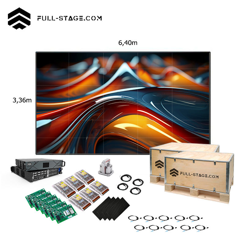 Pantalla LED interior P2 para Publicidad. Video wall, Pantalla LED Gigante Interior - Full-Stage