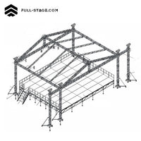 Techo truss de 18x15 metros triangular (dos aguas)de Full-Stage, la marca Líder en equipos para la producción  de eventos - Miniatura 3