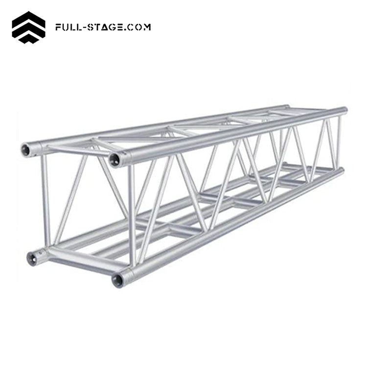 Estructura Truss de 40x40 cm utilizada en el montaje de techos truss, de Full-Stage, la marca Líder en equipos para la producción  de eventos