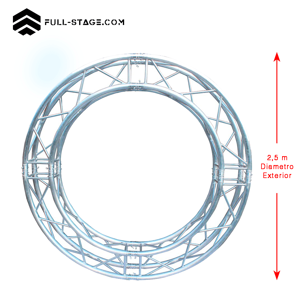 Circulo 2,5m Estructura Truss F34 - Full-Stage