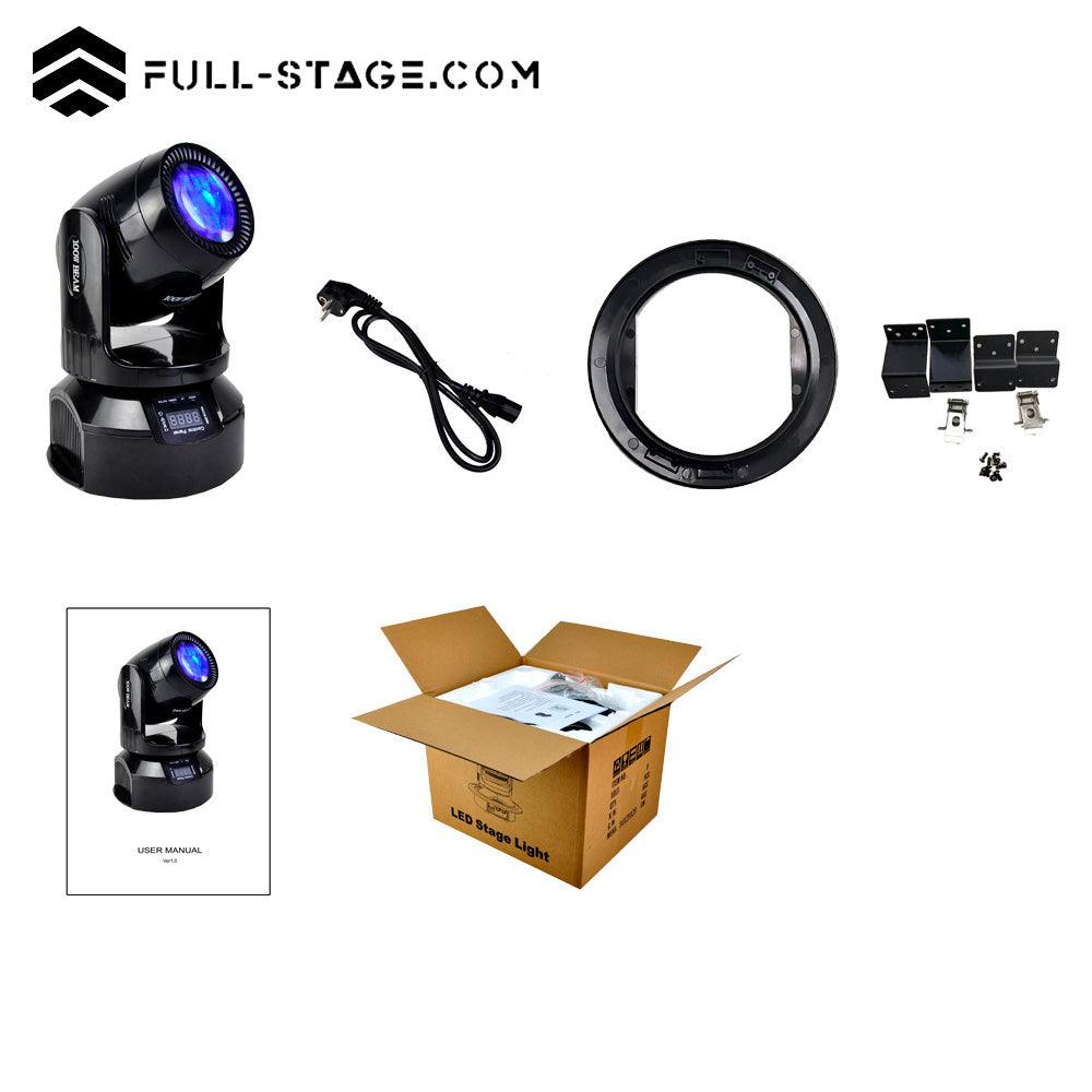 Lámpara Beam Led RGBWA UV 120W RJ45 - Full-Stage