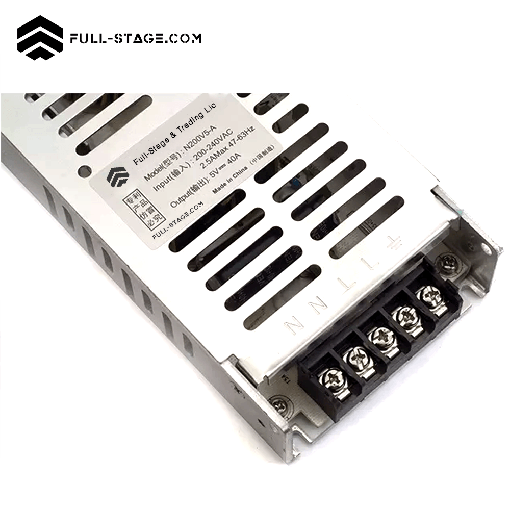 Fuente de Poder N200V5A para Pantallas Led - Full-Stage
